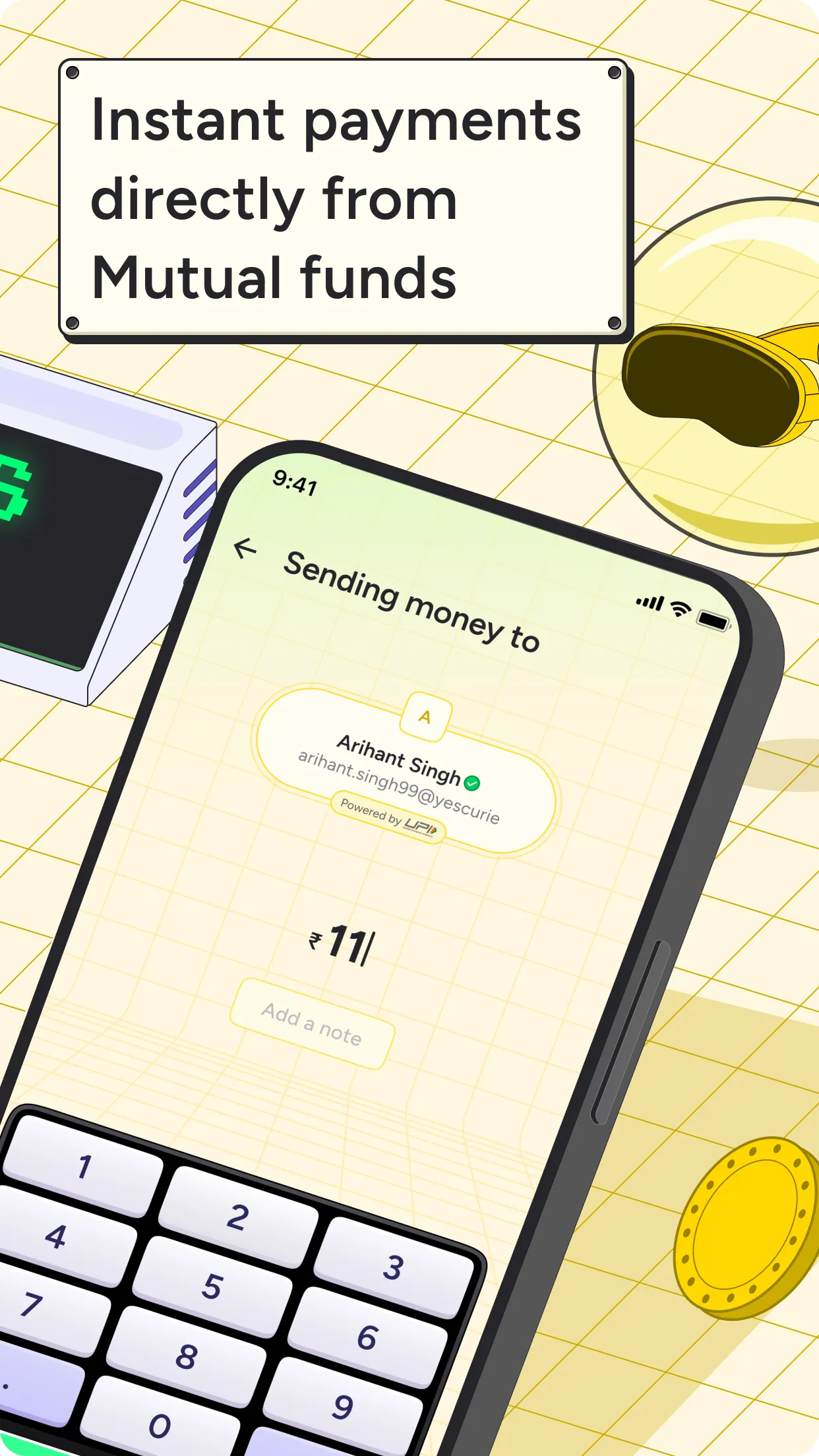 Curie: Pay via Mutual Funds | Indus Appstore | Screenshot
