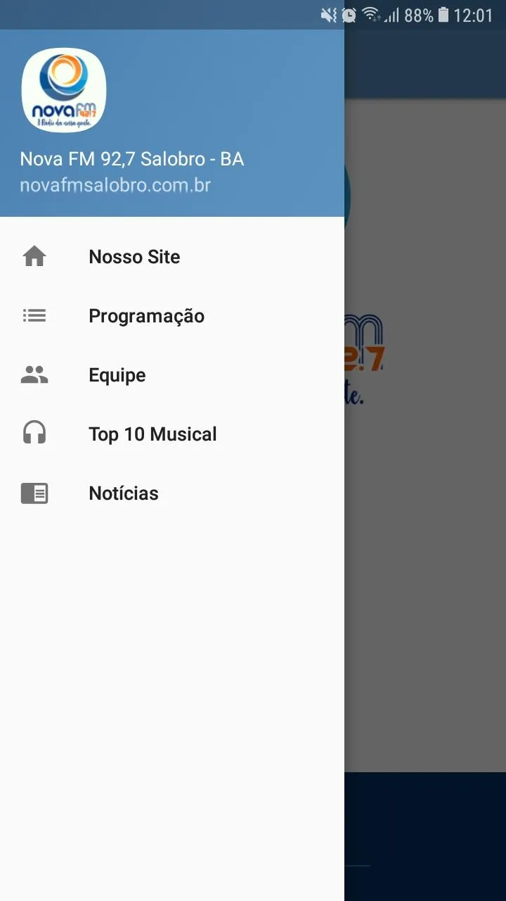 Nova FM Salobro | Indus Appstore | Screenshot