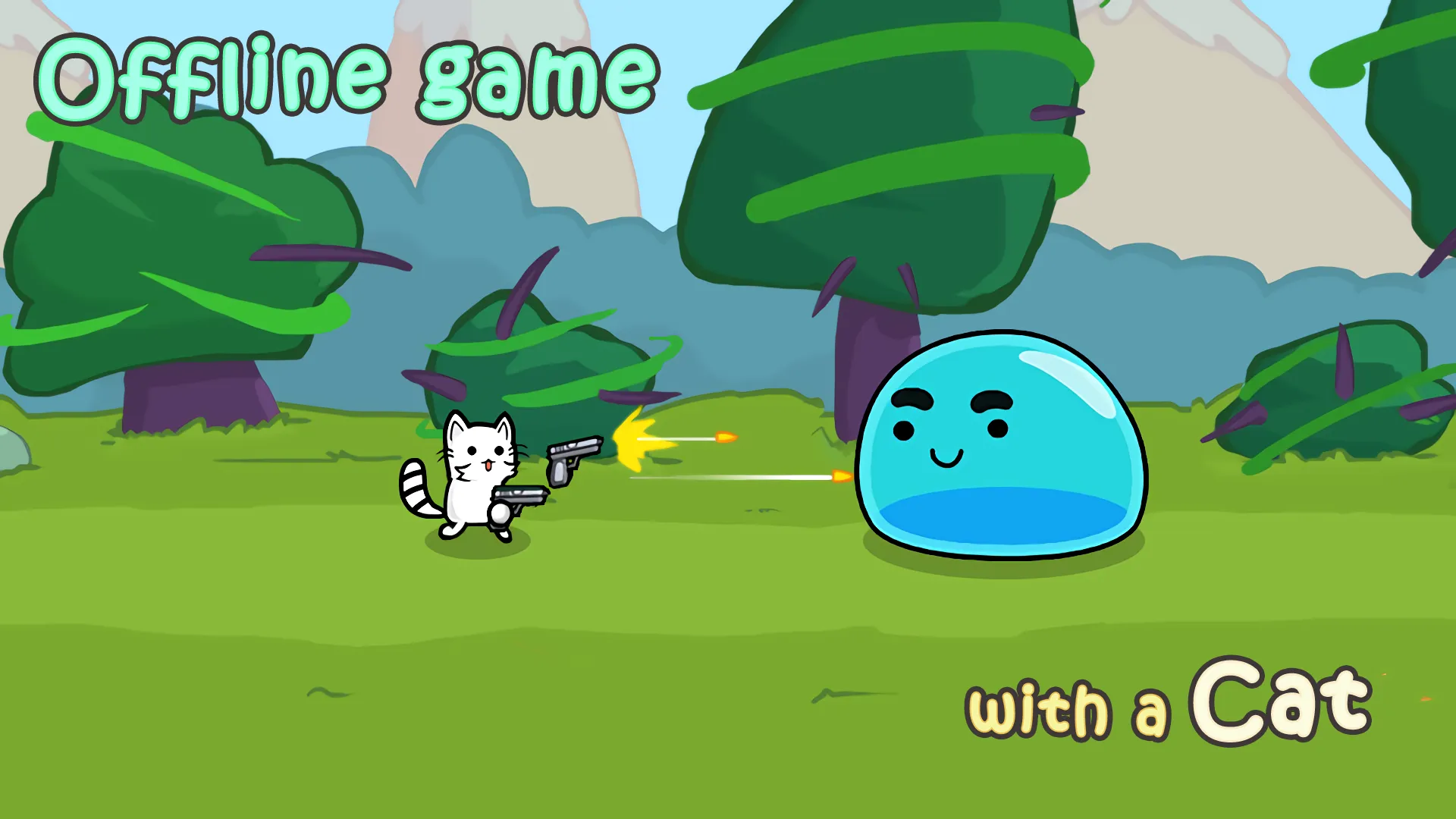 Cat shoot war: offline games | Indus Appstore | Screenshot