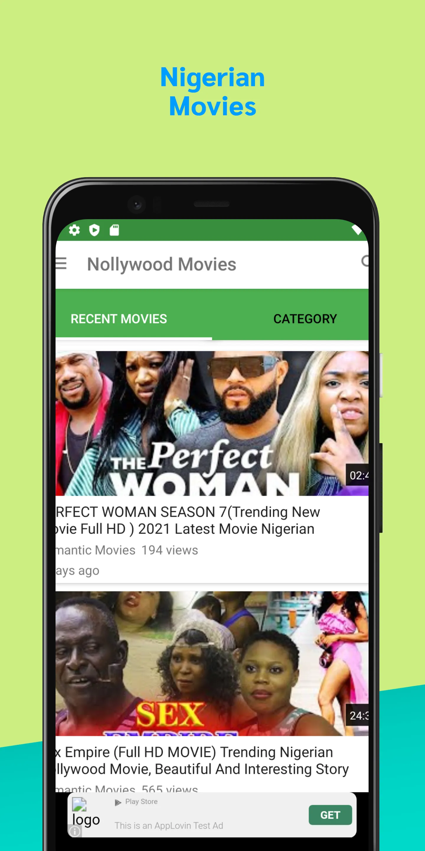 Nollywood Movies Hub | Indus Appstore | Screenshot