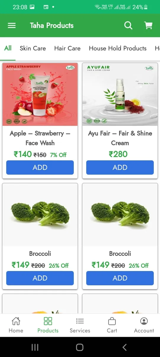 Taha Ayurveda - Ayurveda Store | Indus Appstore | Screenshot