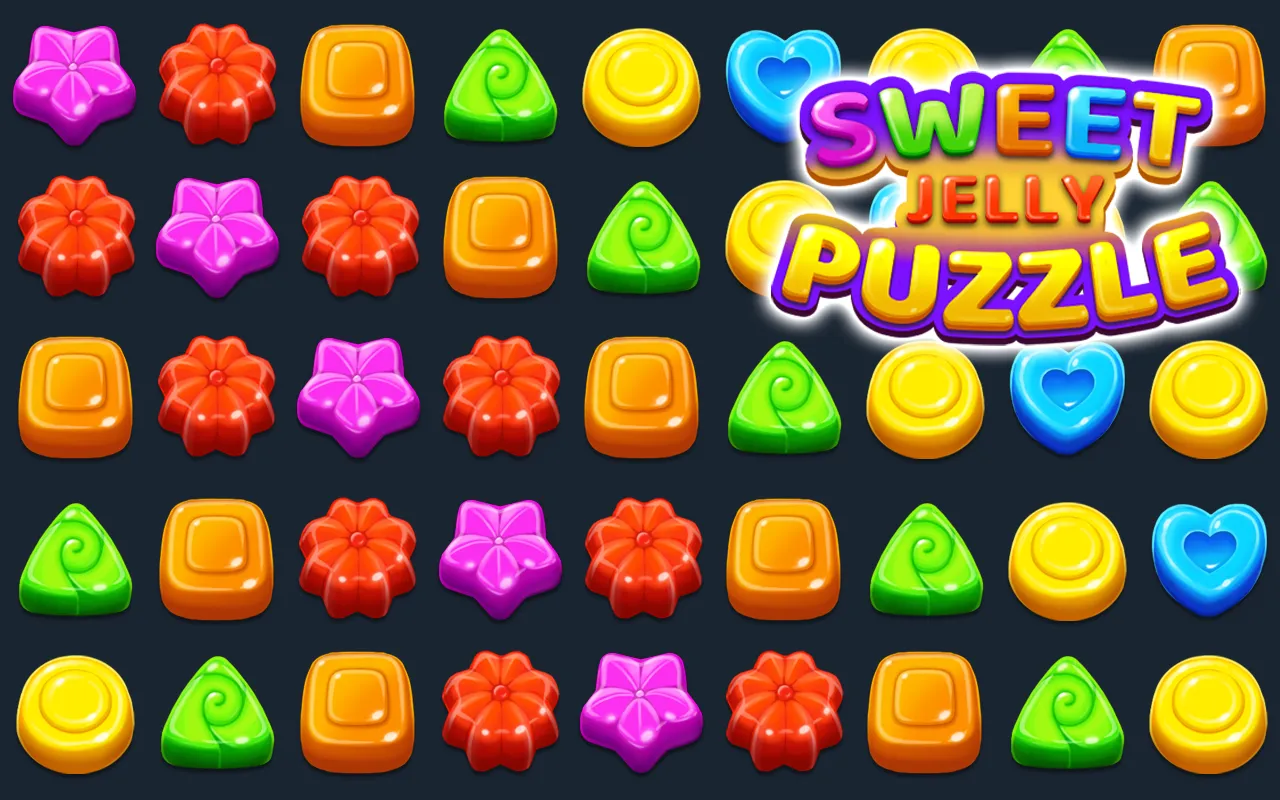 Sweet Jelly Puzzle(Match 3) | Indus Appstore | Screenshot