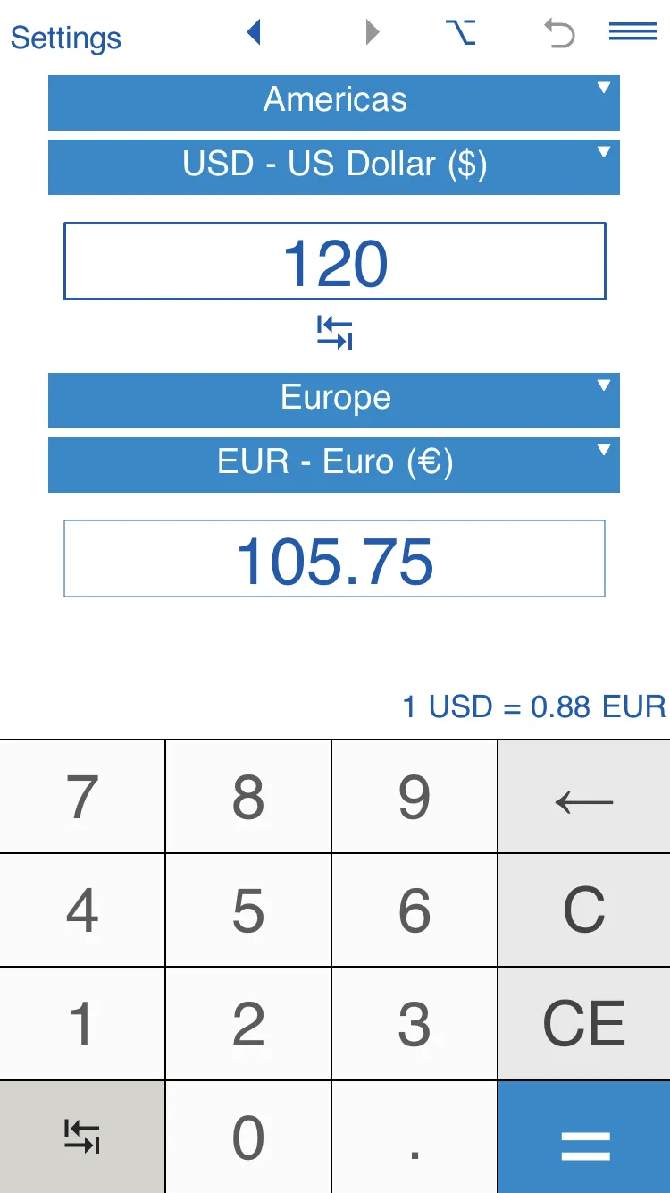 Currency converter | Indus Appstore | Screenshot