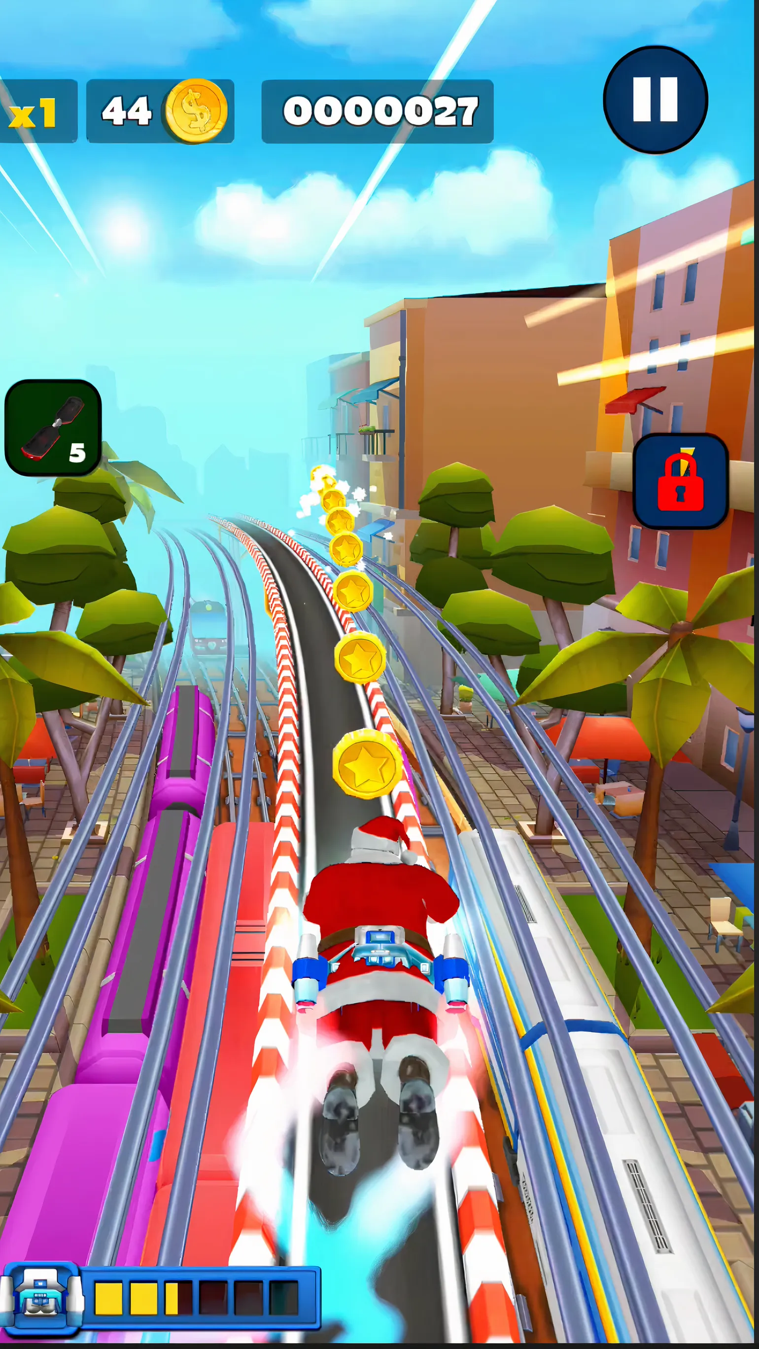 Subway Santa Claus Runner Xmas | Indus Appstore | Screenshot