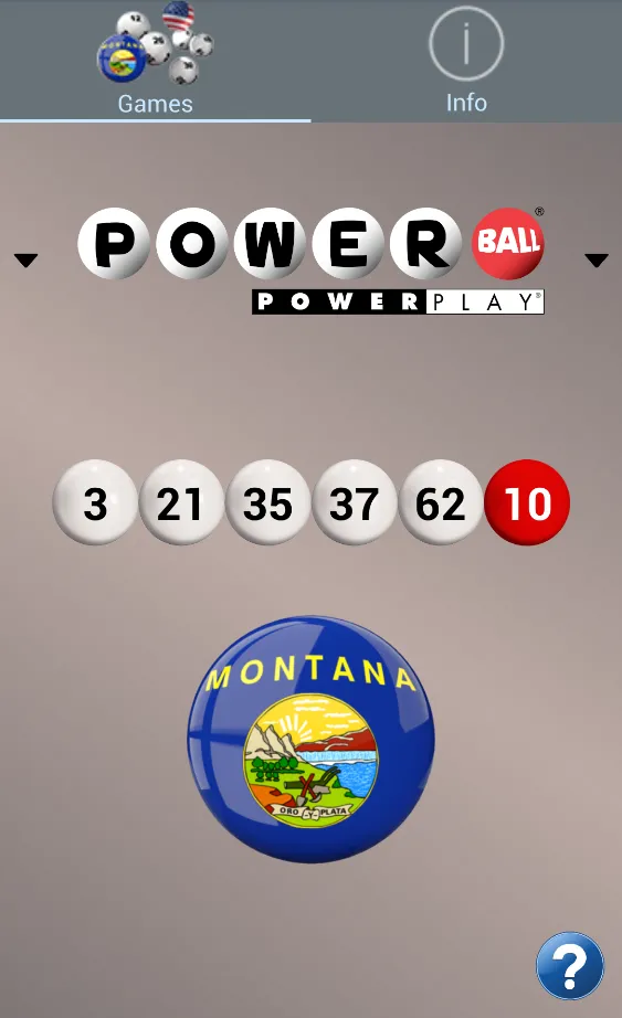 Montana Lottery: Algorithm | Indus Appstore | Screenshot