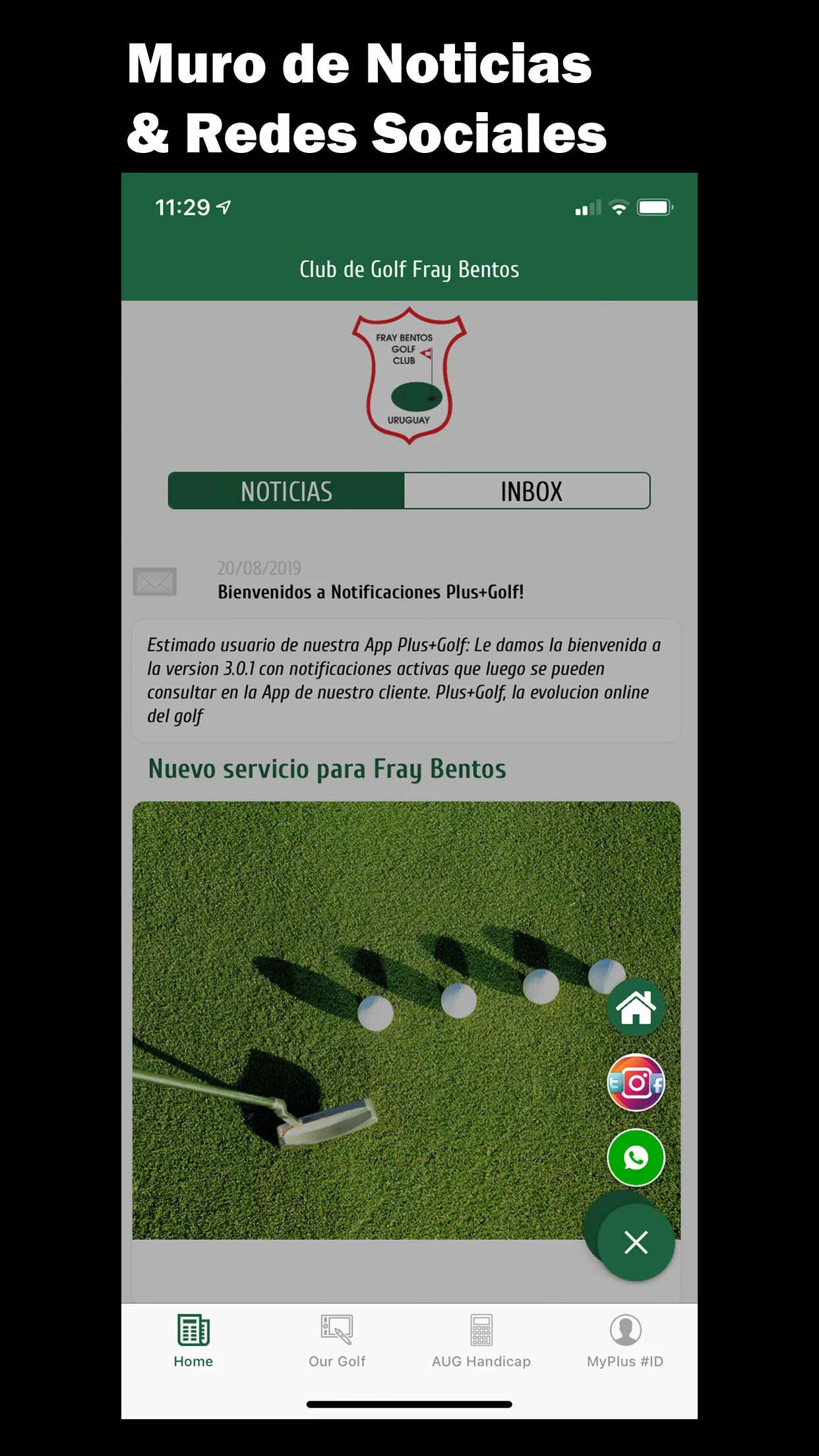 Fray Bentos Golf Club | Indus Appstore | Screenshot