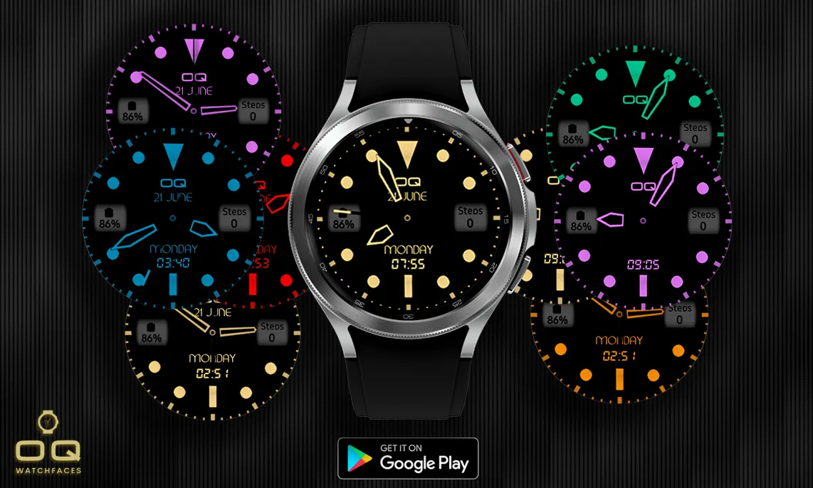 Diver Style Classic Watchface | Indus Appstore | Screenshot