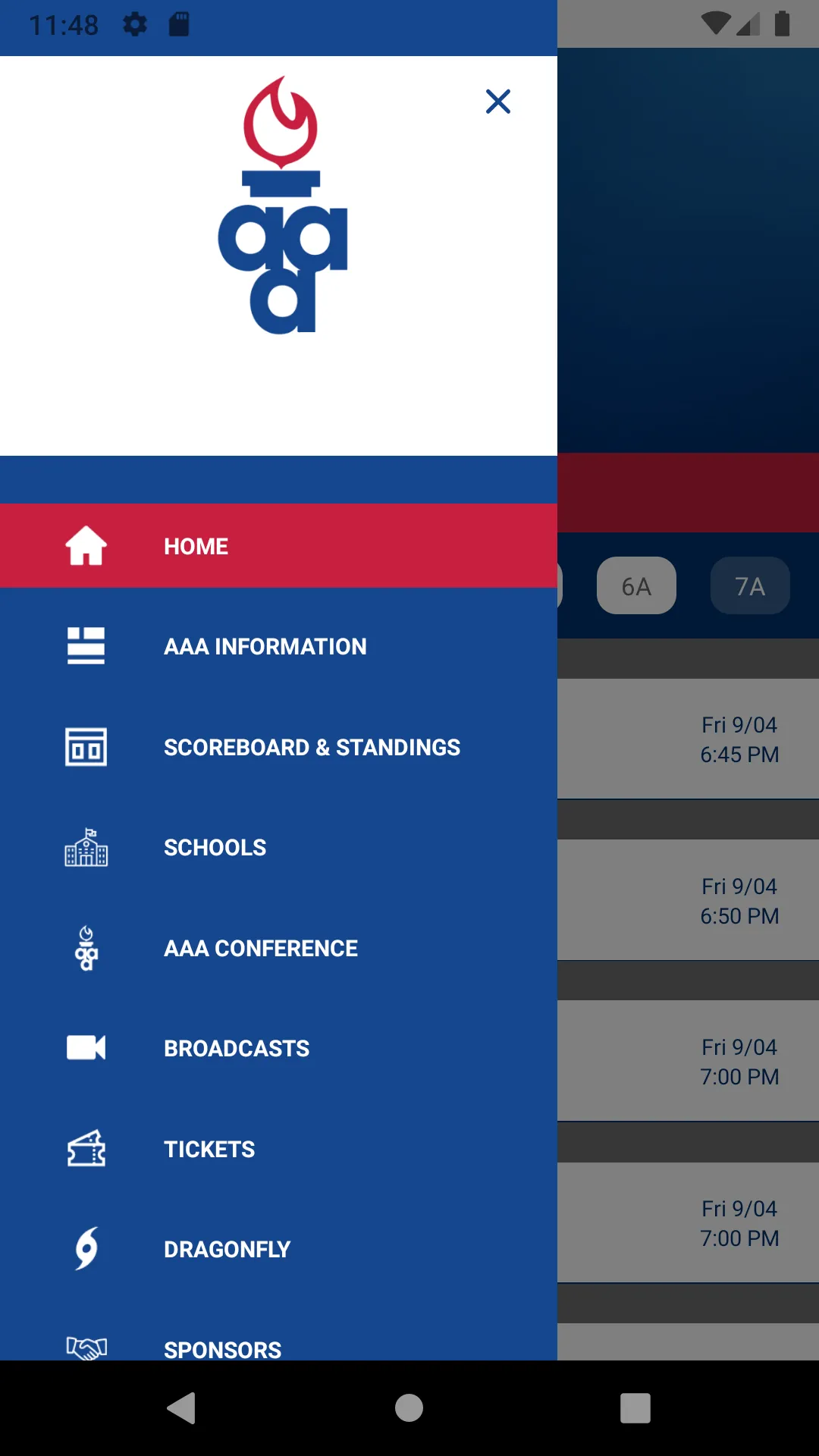 Arkansas Activities Associatio | Indus Appstore | Screenshot