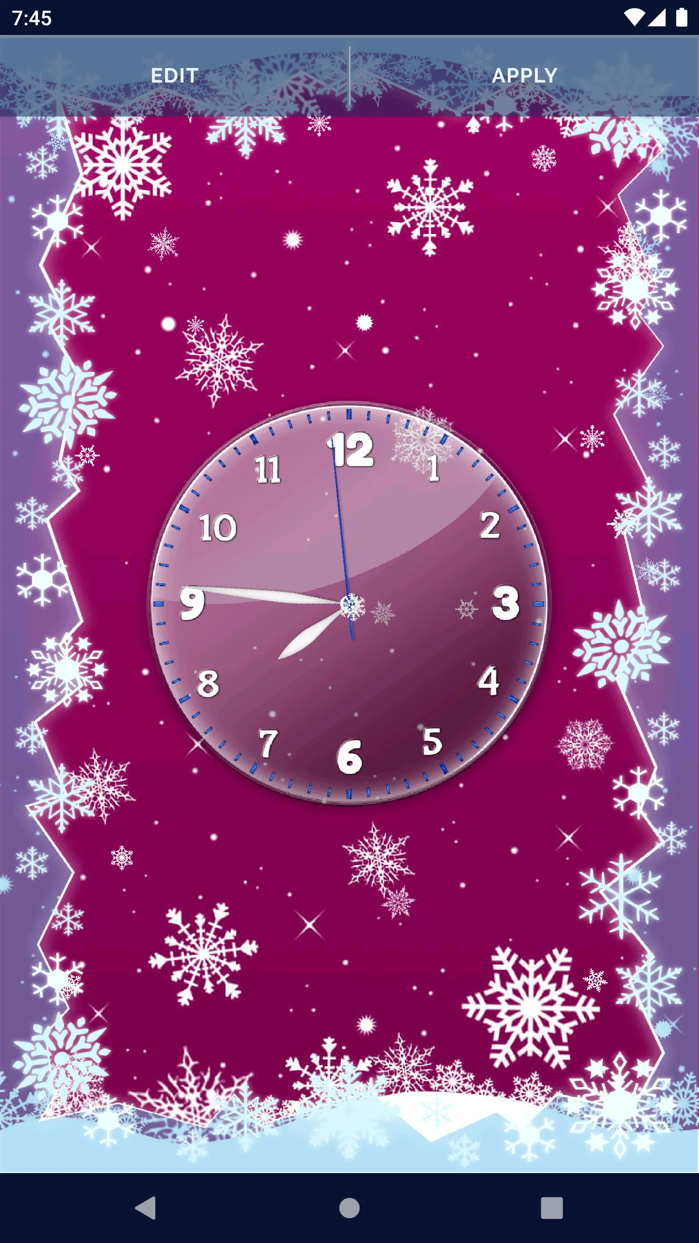 Ice Snowflakes Snow Wallpapers | Indus Appstore | Screenshot