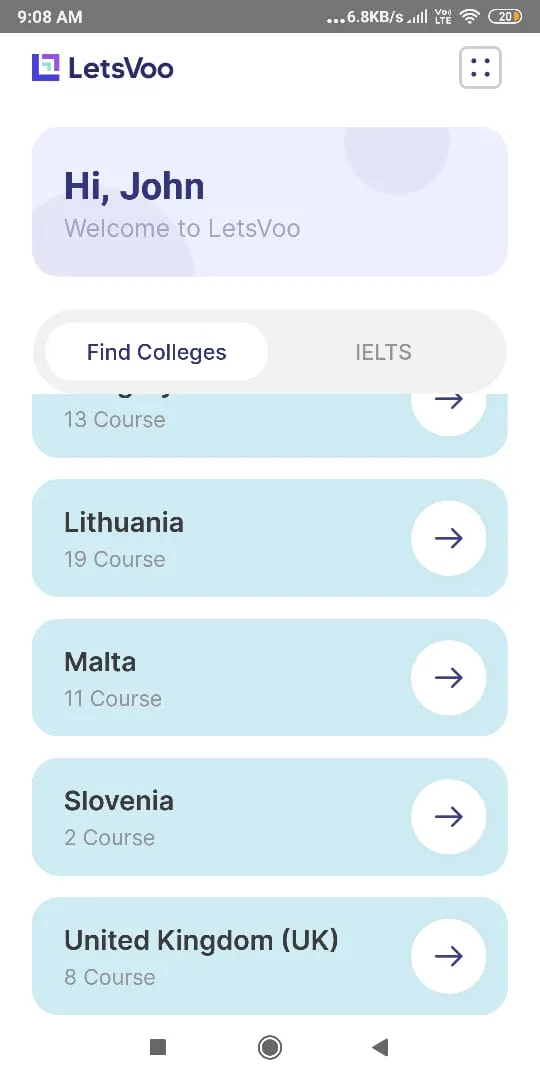 Letsvoo - Study Abroad App | Indus Appstore | Screenshot