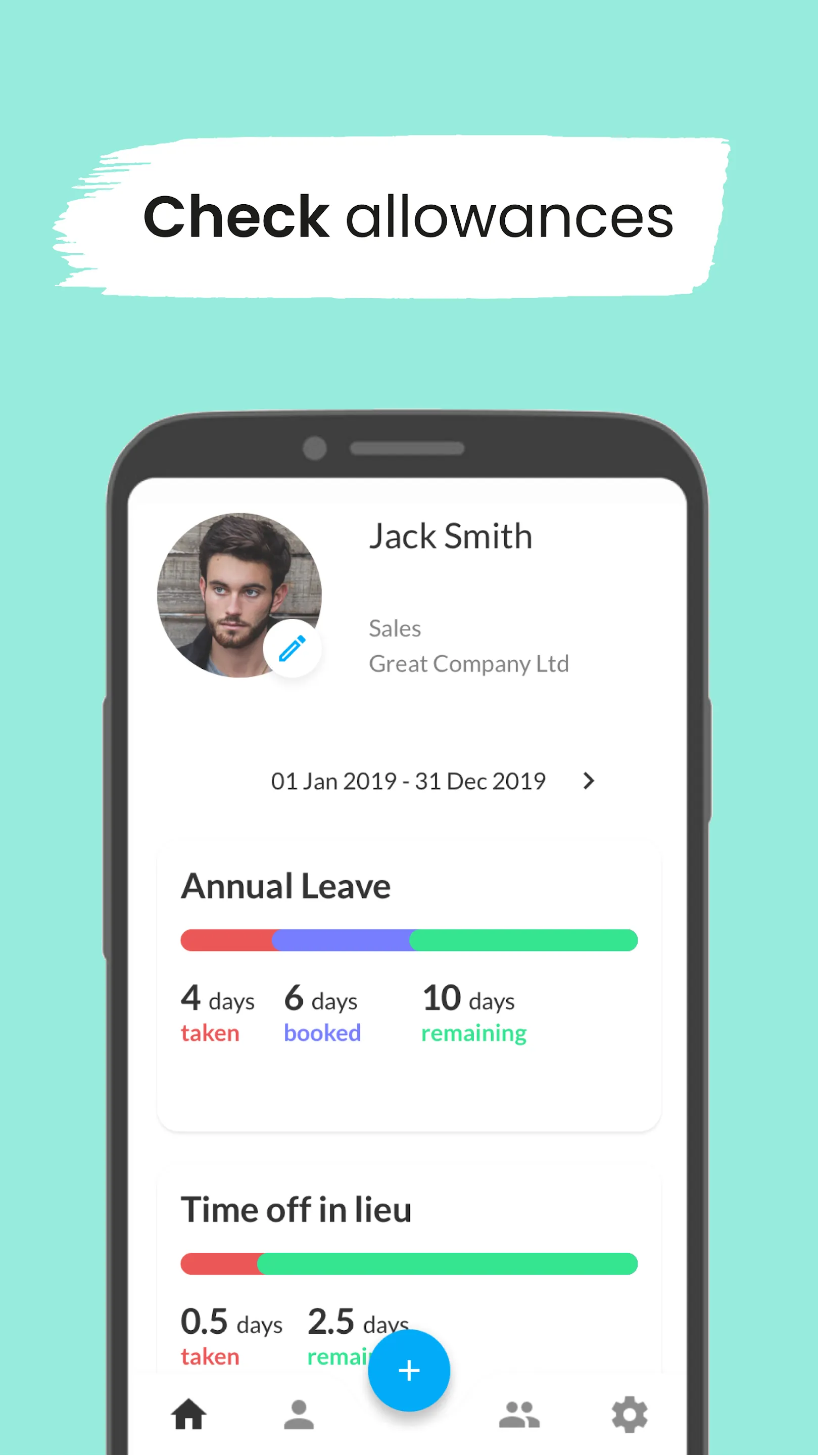 Leave Dates - Staff Planner | Indus Appstore | Screenshot