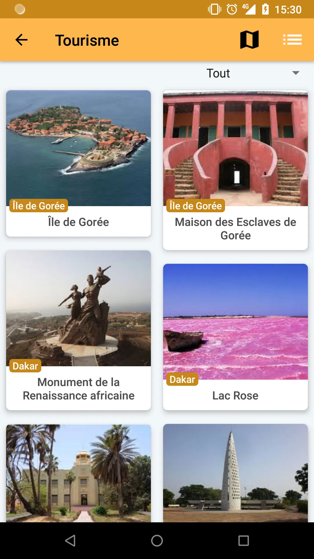 Sénéguide -Sénégal Guide Touri | Indus Appstore | Screenshot