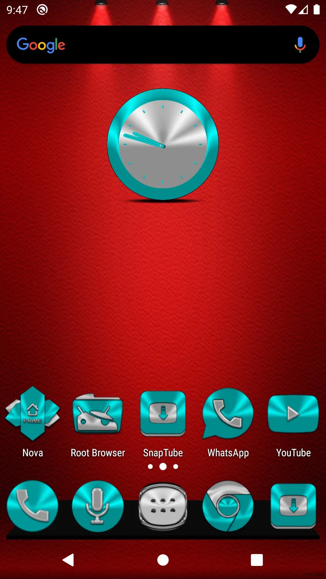 Cyan Icon Pack | Indus Appstore | Screenshot