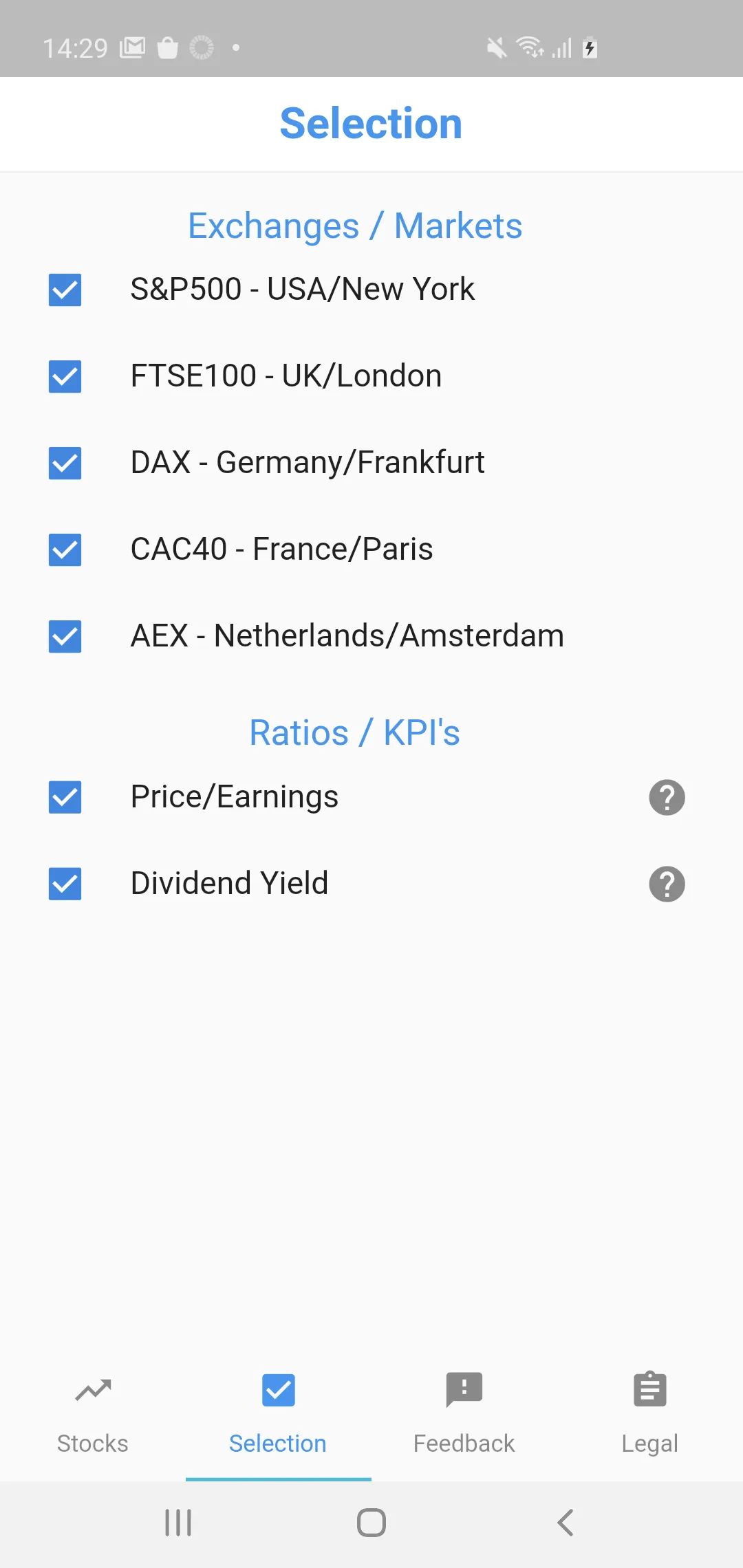 Yield Stock Screener | Indus Appstore | Screenshot