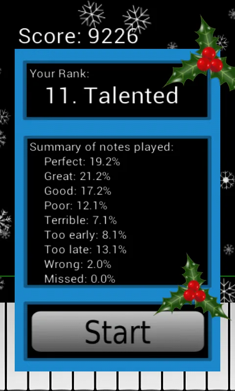 Christmas Piano | Indus Appstore | Screenshot