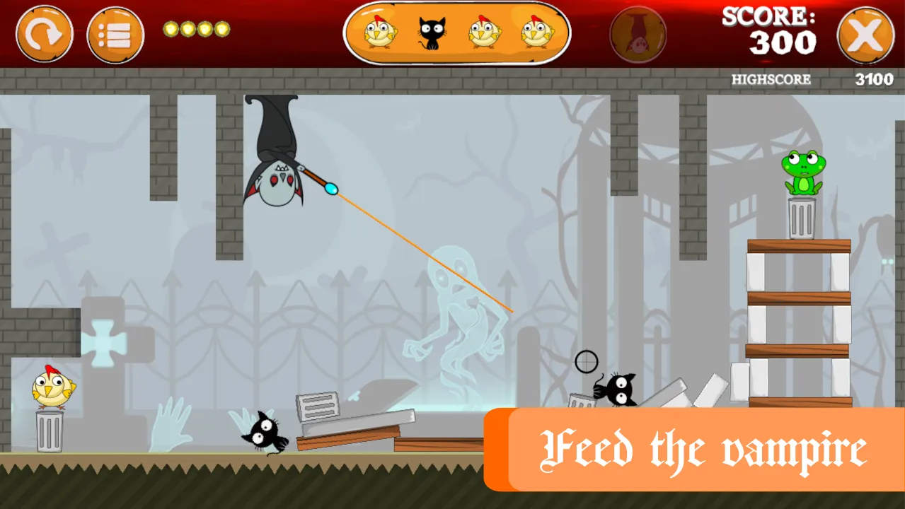 Mr Vampire - Physics Puzzle | Indus Appstore | Screenshot