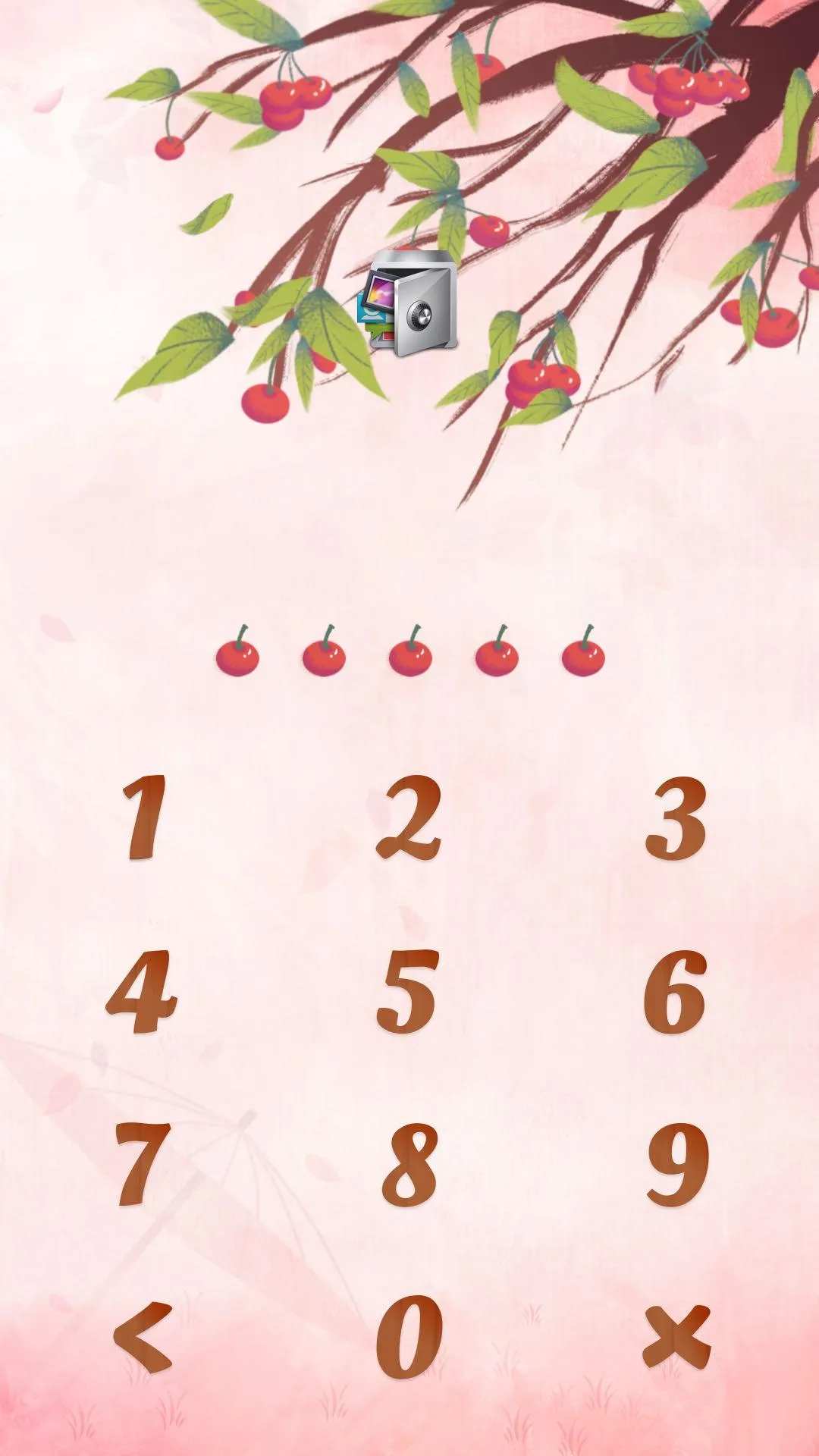 AppLock Theme Cherry | Indus Appstore | Screenshot