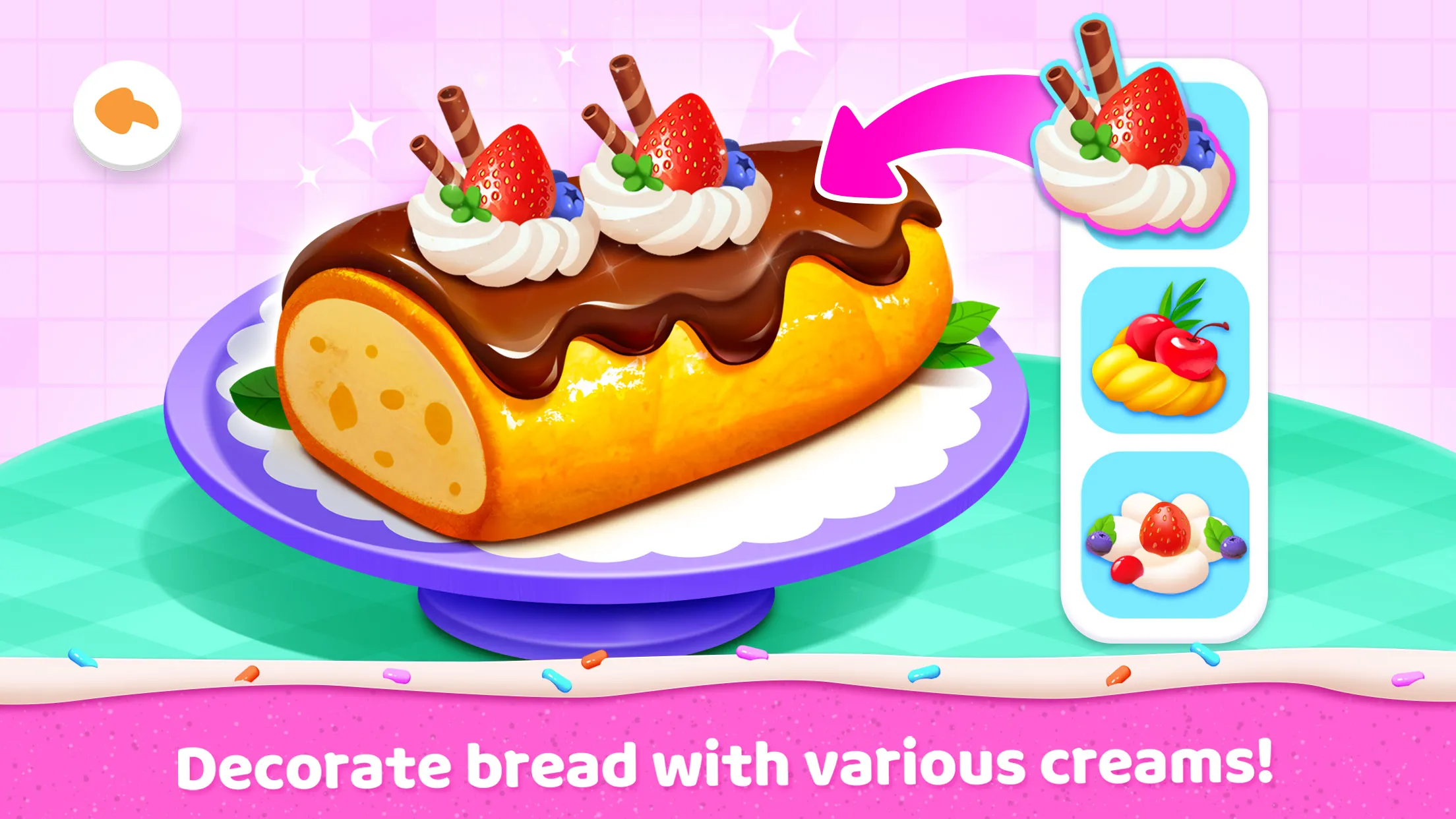 Little Panda's Cake Shop | Indus Appstore | Screenshot