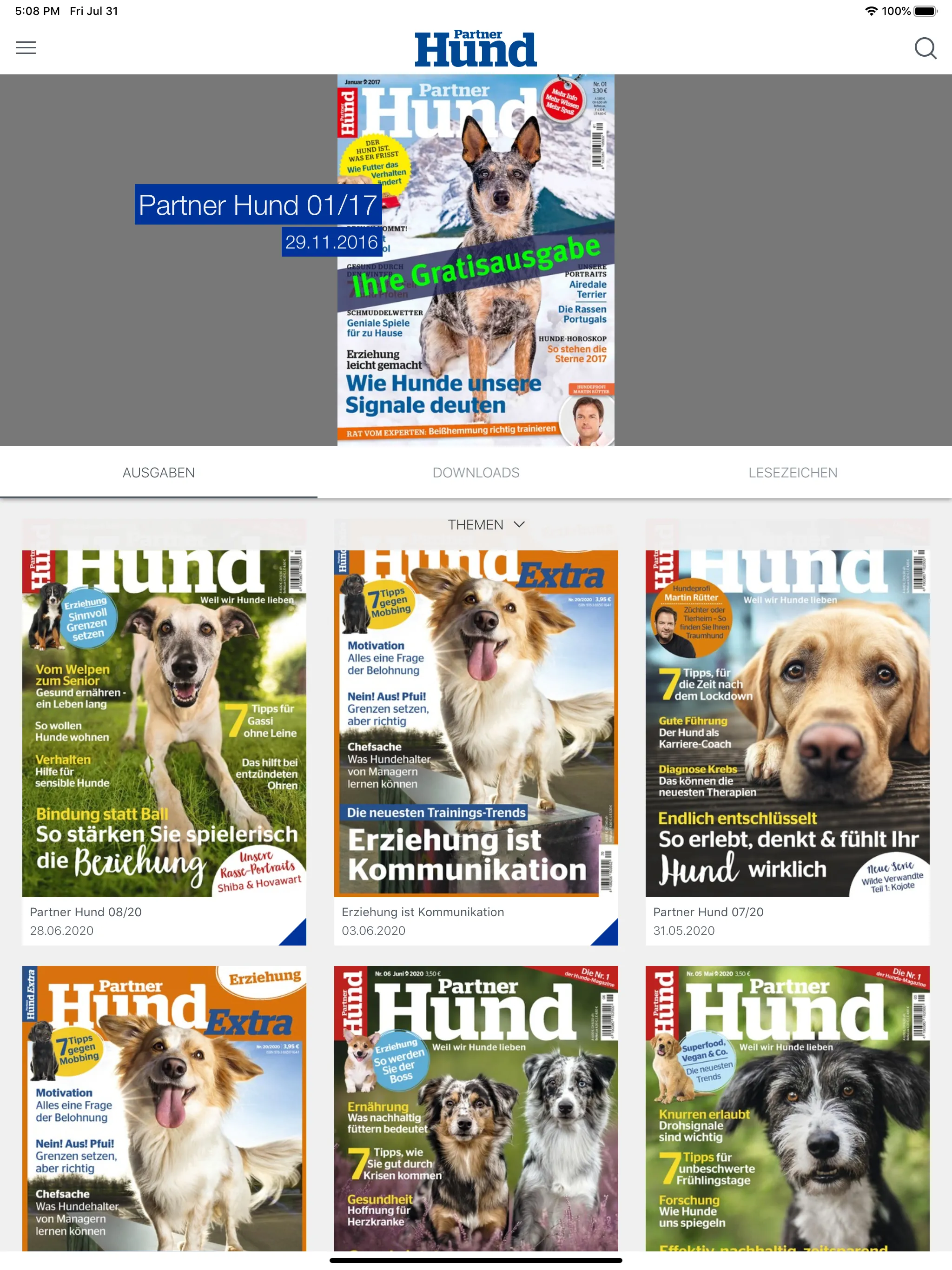 Partner Hund Magazin | Indus Appstore | Screenshot