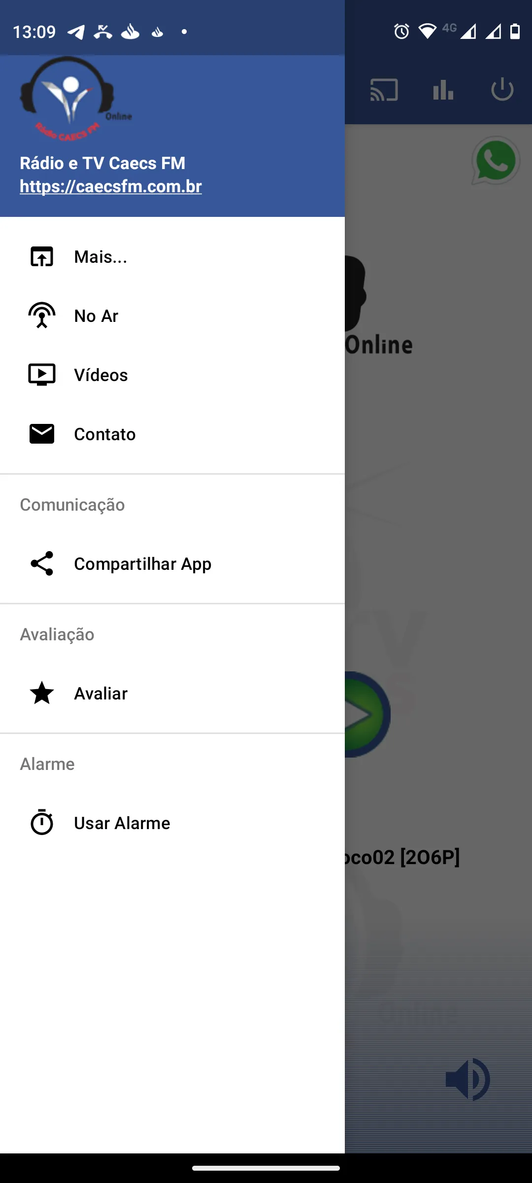 Rádio e TV Caecs FM | Indus Appstore | Screenshot