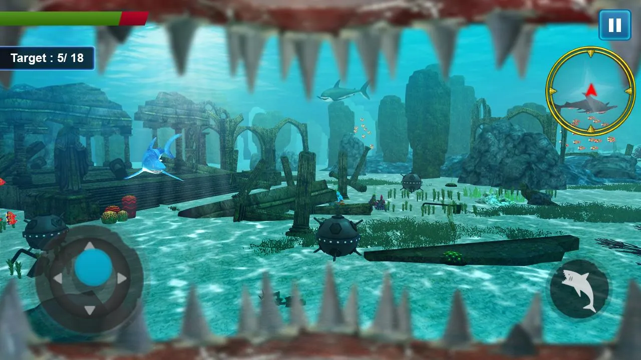 Shark Game Simulator | Indus Appstore | Screenshot