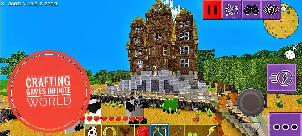 Crafting Games Infinite World | Indus Appstore | Screenshot