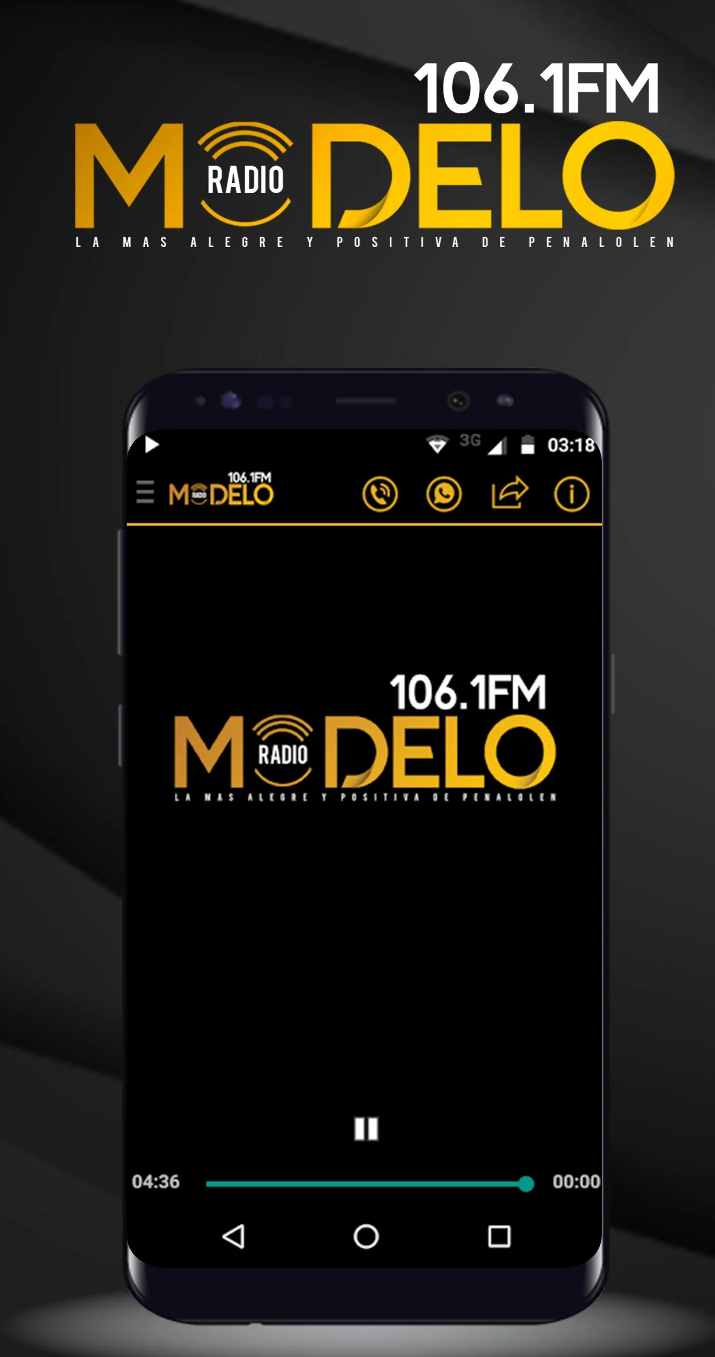 Radio Modelo Chile | Indus Appstore | Screenshot