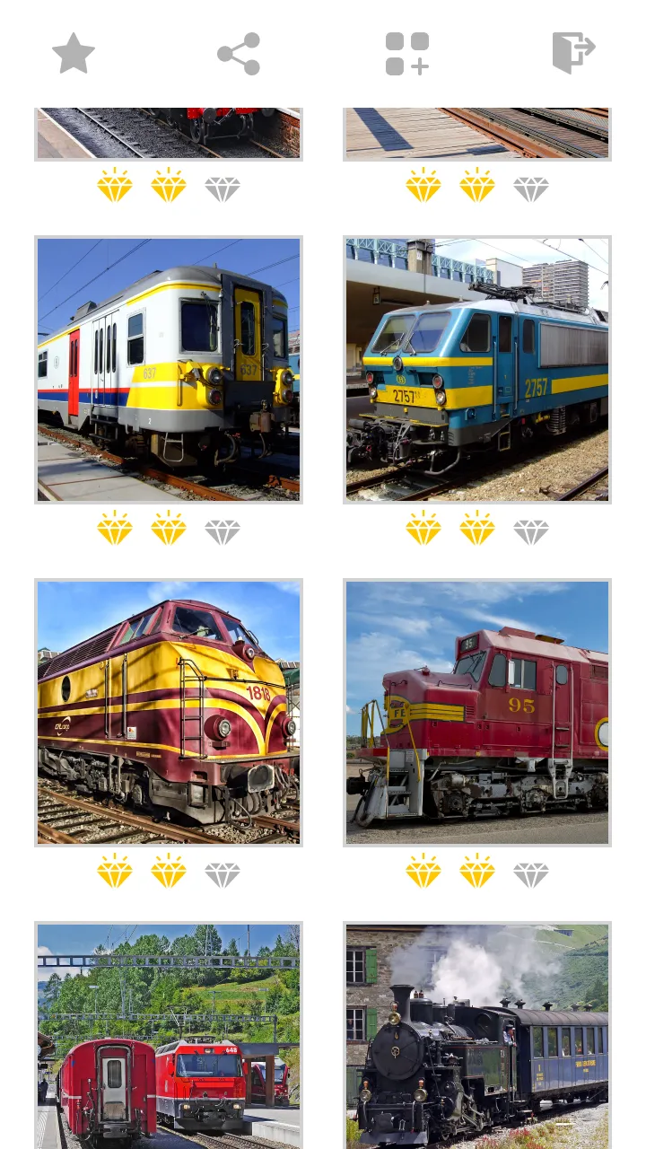 Jigsaw Train Mosaic Puzzles | Indus Appstore | Screenshot