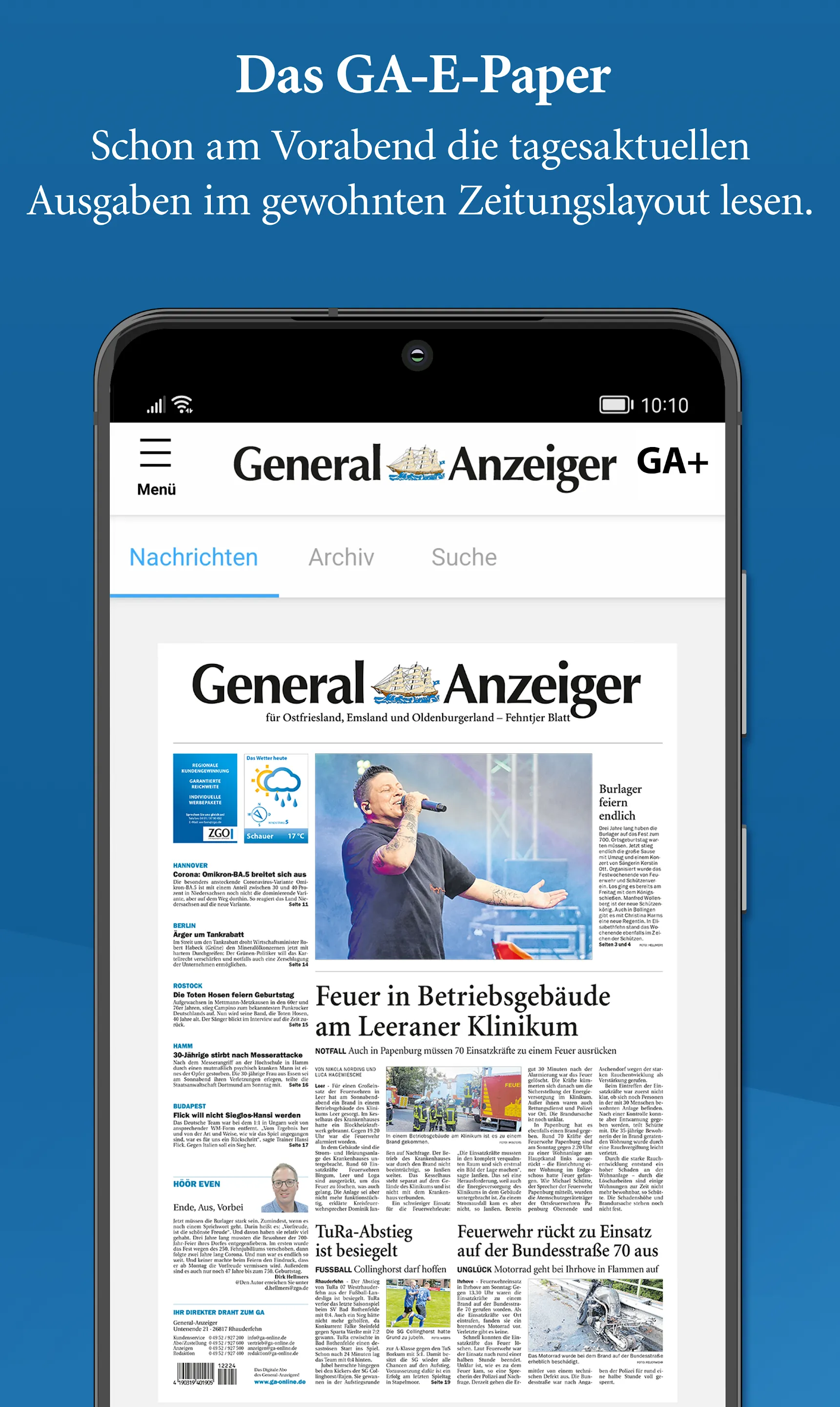 General-Anzeiger | Indus Appstore | Screenshot