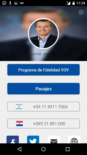 NSA Viajes | Indus Appstore | Screenshot