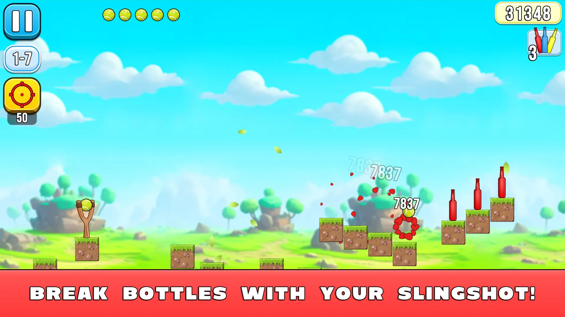 Hit Bottles Knock Down | Indus Appstore | Screenshot