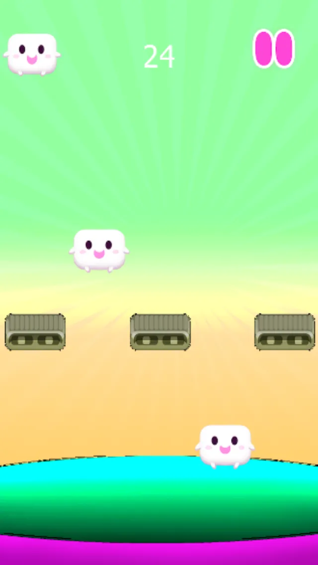 Falling Marshmallow | Indus Appstore | Screenshot