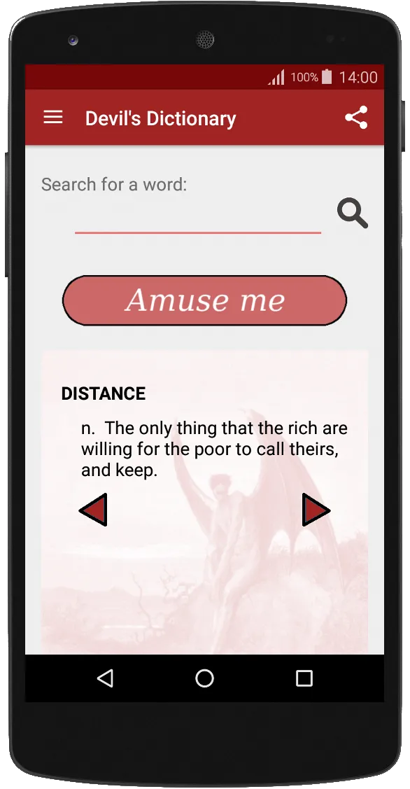 Devil's Dictionary | Indus Appstore | Screenshot