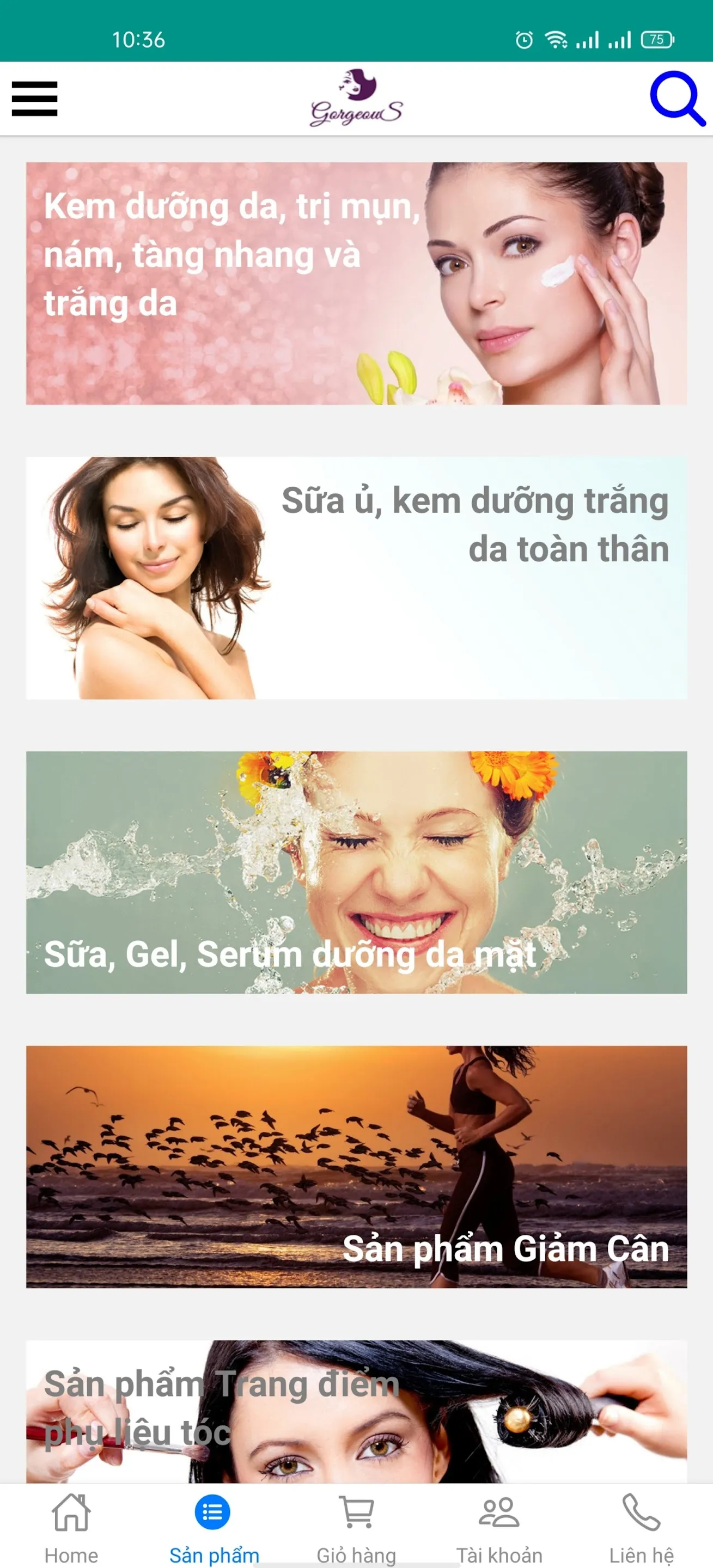 Store Mỹ Phẩm | Indus Appstore | Screenshot