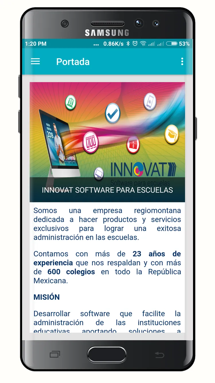 INNOVAT Alumno | Indus Appstore | Screenshot