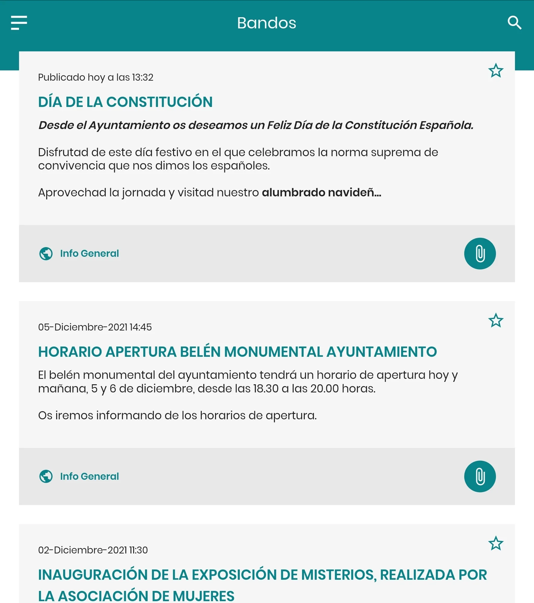 El Pedernoso Informa | Indus Appstore | Screenshot