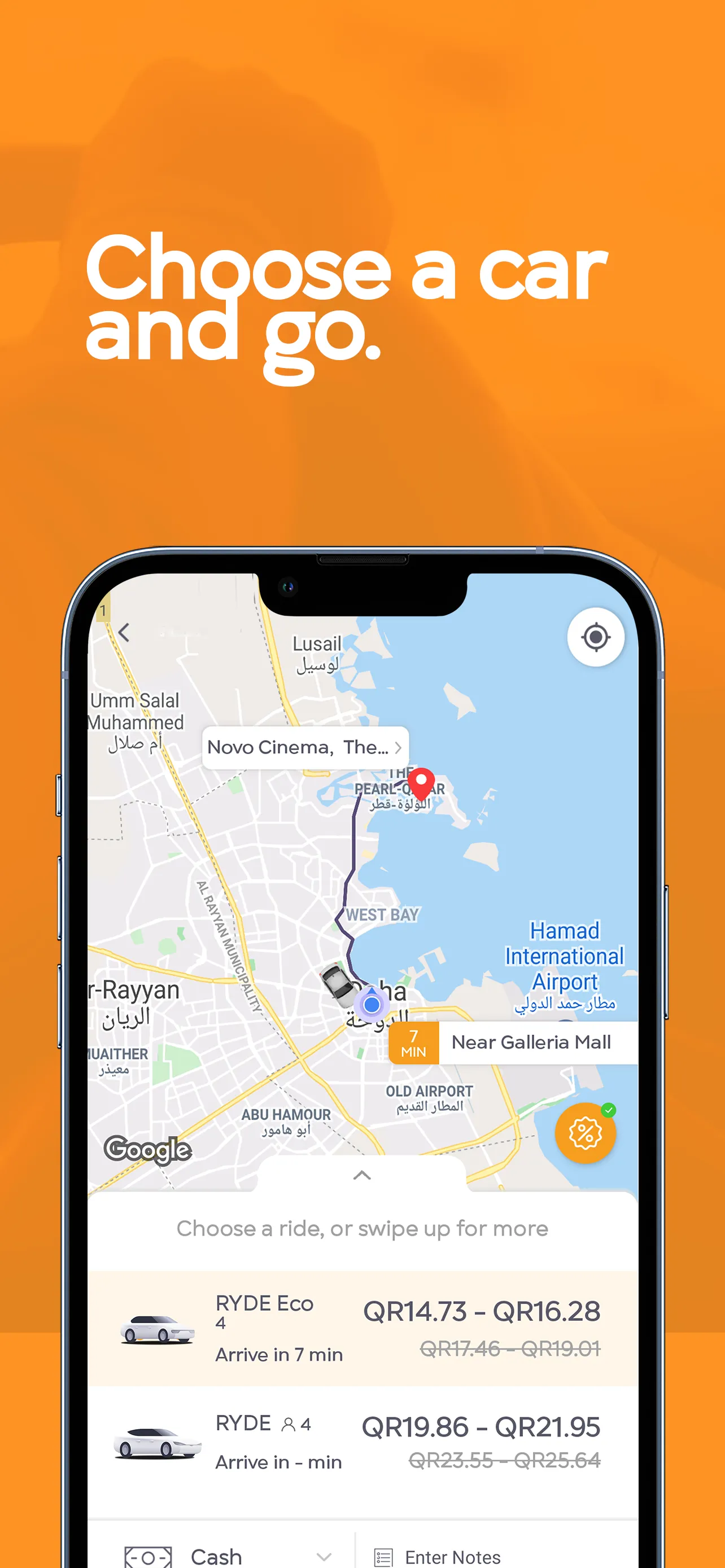 Ryde: Request affordable rides | Indus Appstore | Screenshot