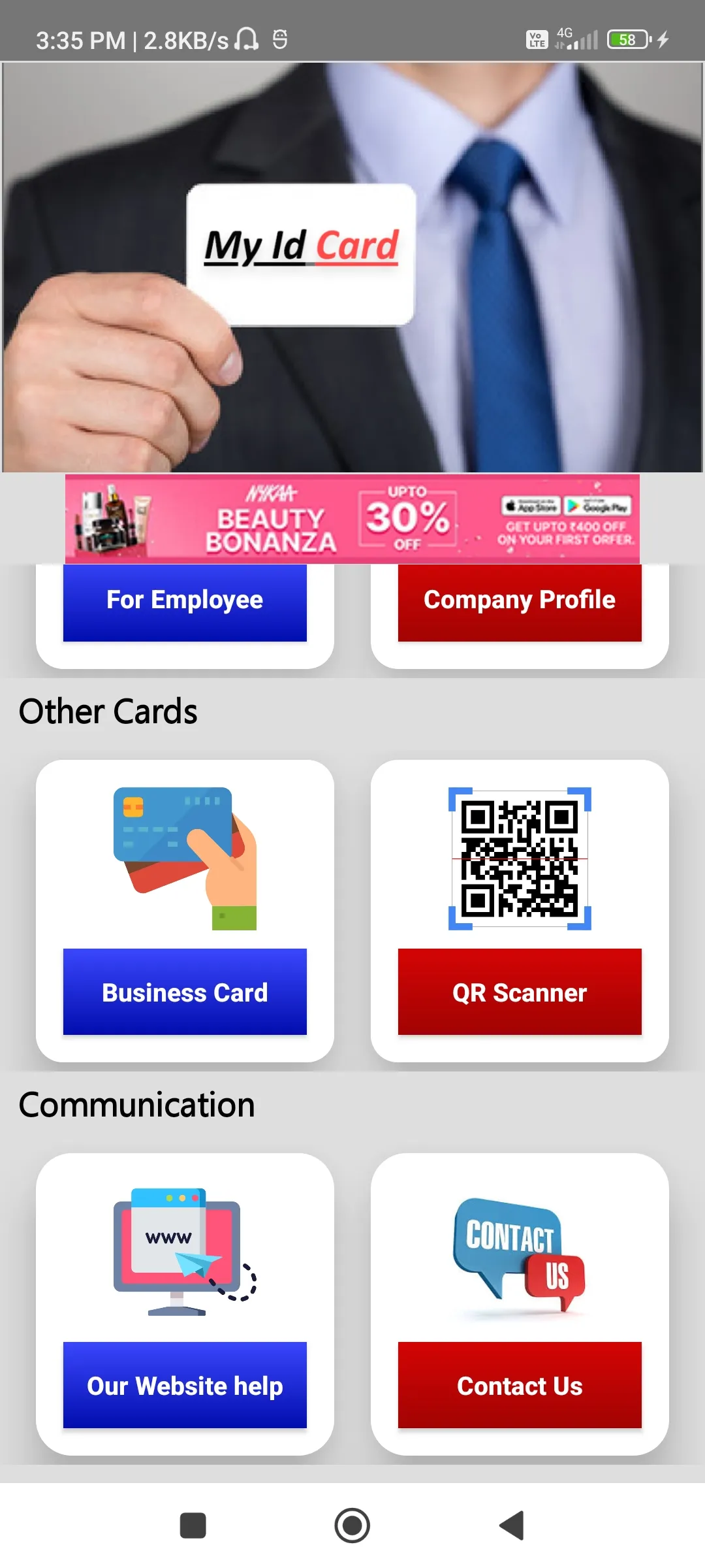 My ID card | Indus Appstore | Screenshot