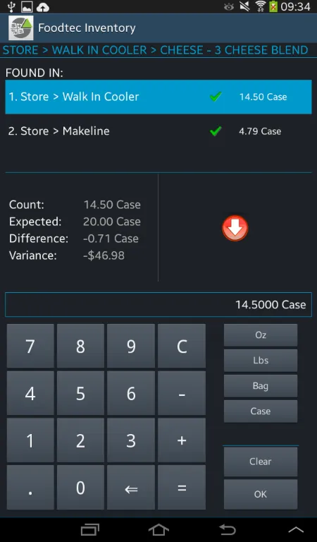 FoodTec Inventory IQ | Indus Appstore | Screenshot