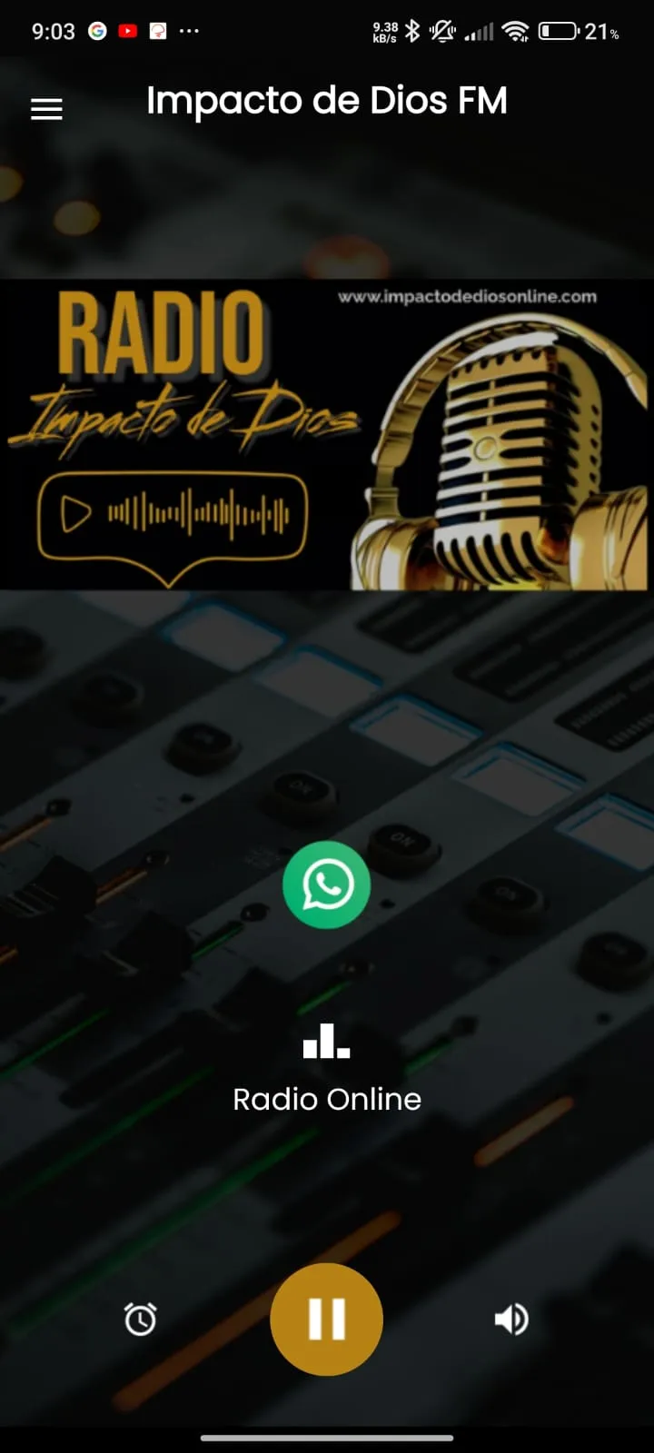 Radio Impacto de Dios | Indus Appstore | Screenshot