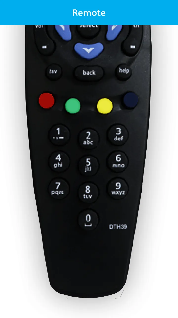 Remote Control For TATA Sky | Indus Appstore | Screenshot