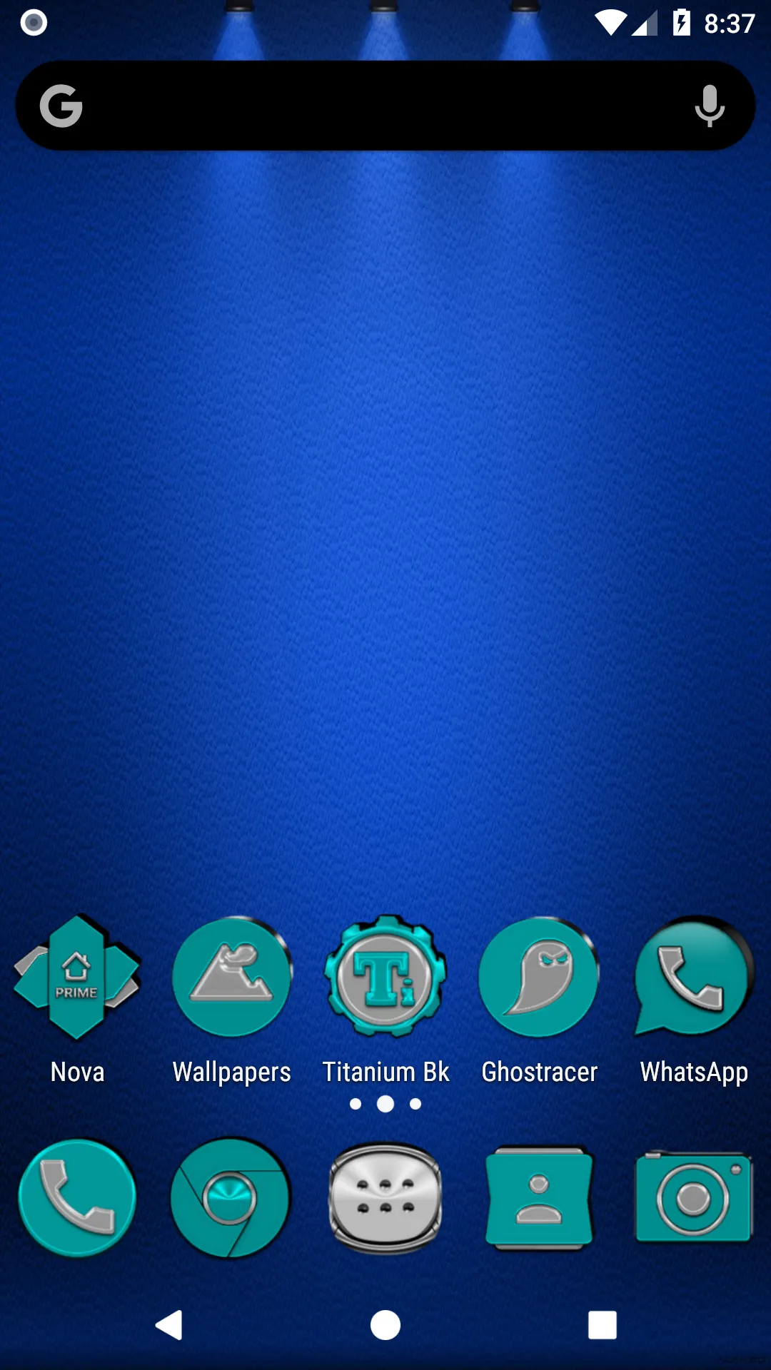 Cyan Icon Pack | Indus Appstore | Screenshot