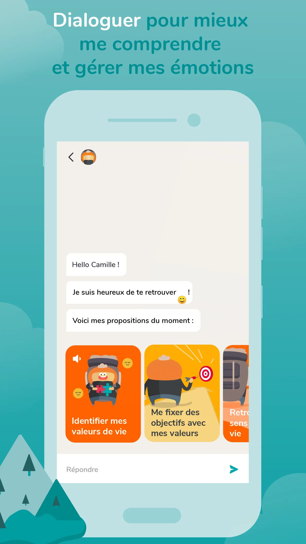 Soutien psy avec Mon Sherpa | Indus Appstore | Screenshot