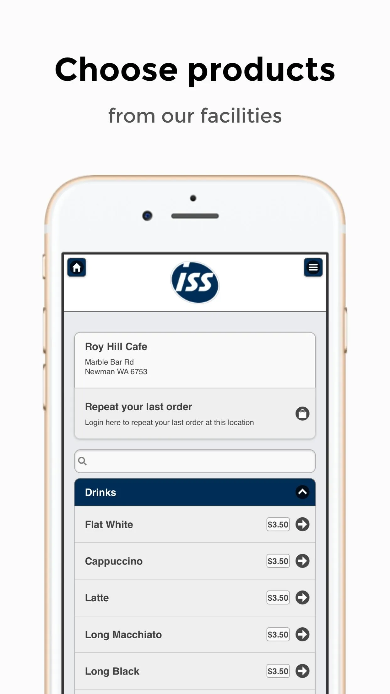 ISS World Online Ordering | Indus Appstore | Screenshot