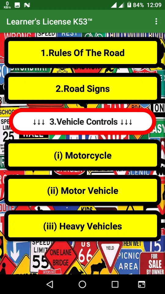 Learner's License K53 - The K5 | Indus Appstore | Screenshot