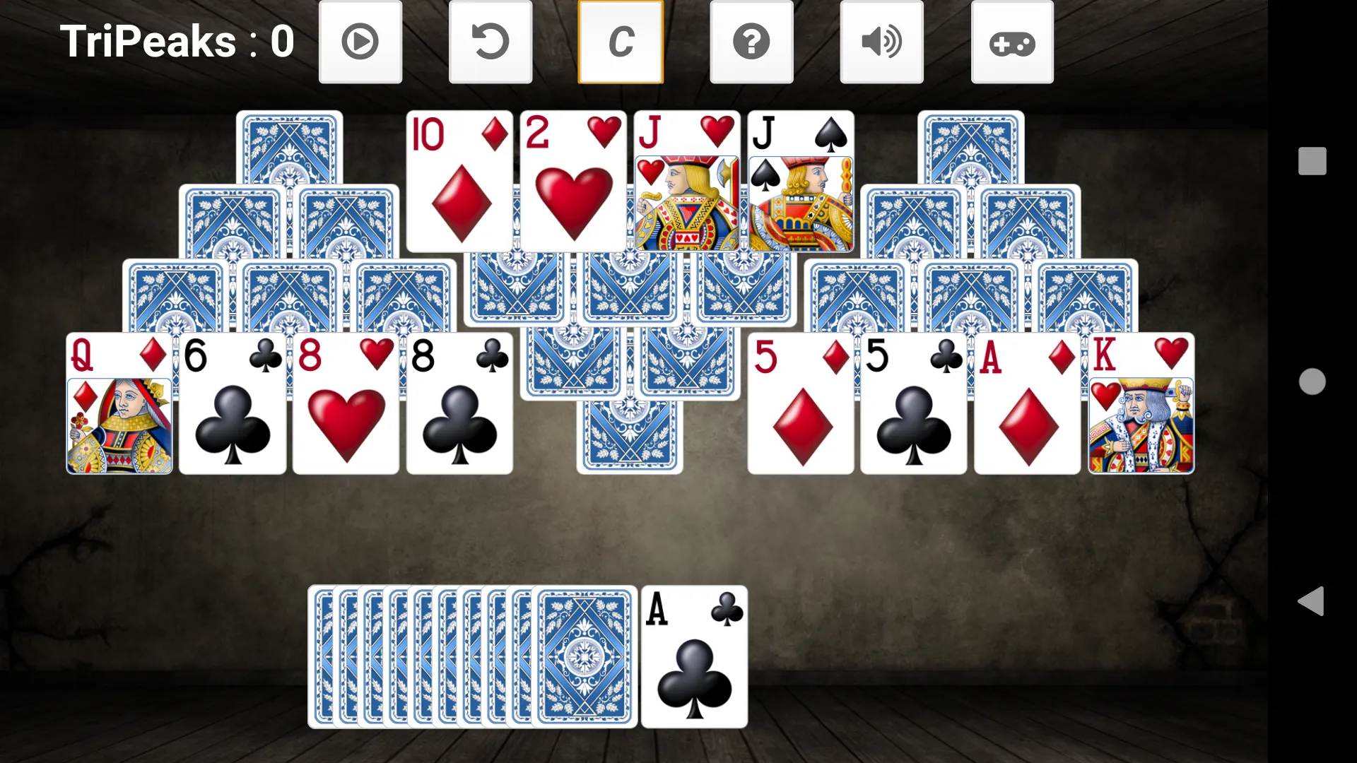 Tri-Peaks Solitaire | Indus Appstore | Screenshot