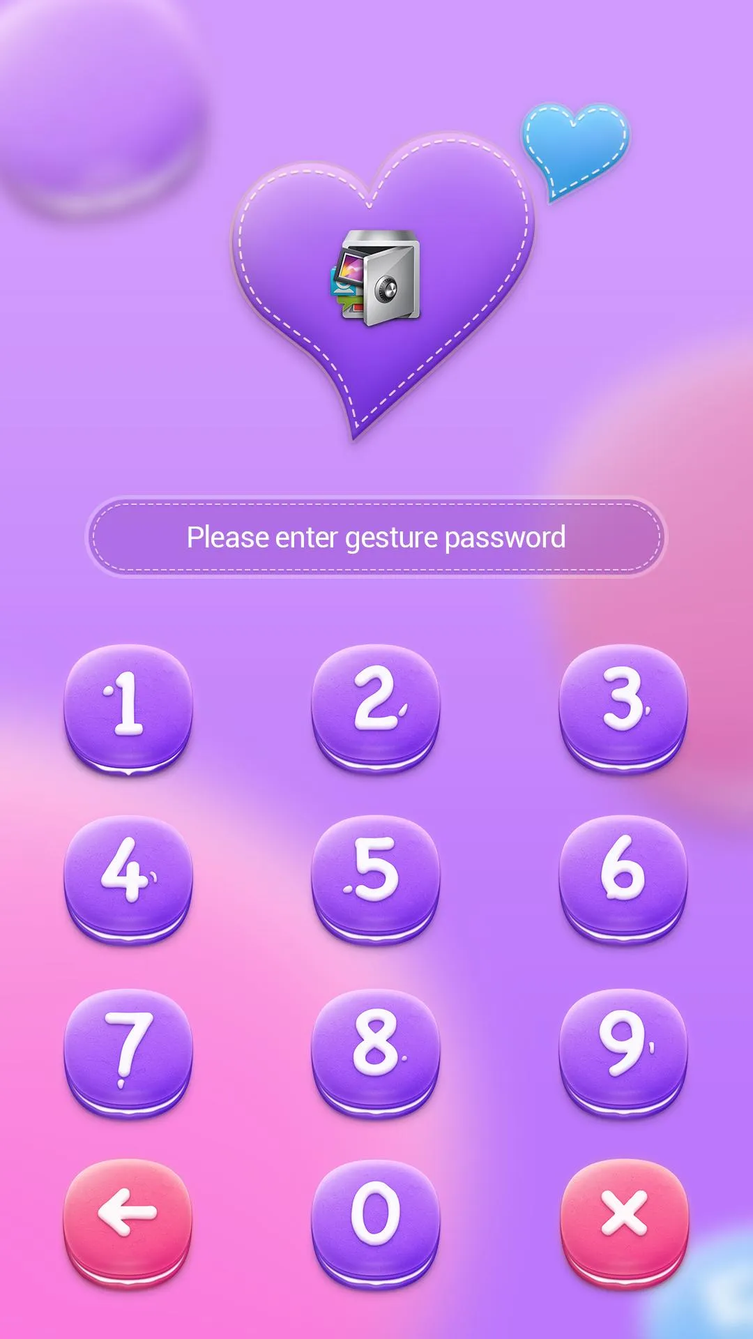 AppLock Theme Macaron | Indus Appstore | Screenshot