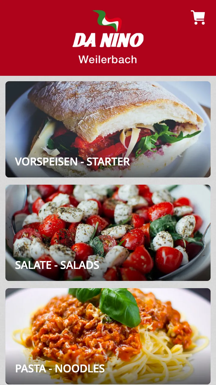 Pizzeria Da Nino Weilerbach | Indus Appstore | Screenshot