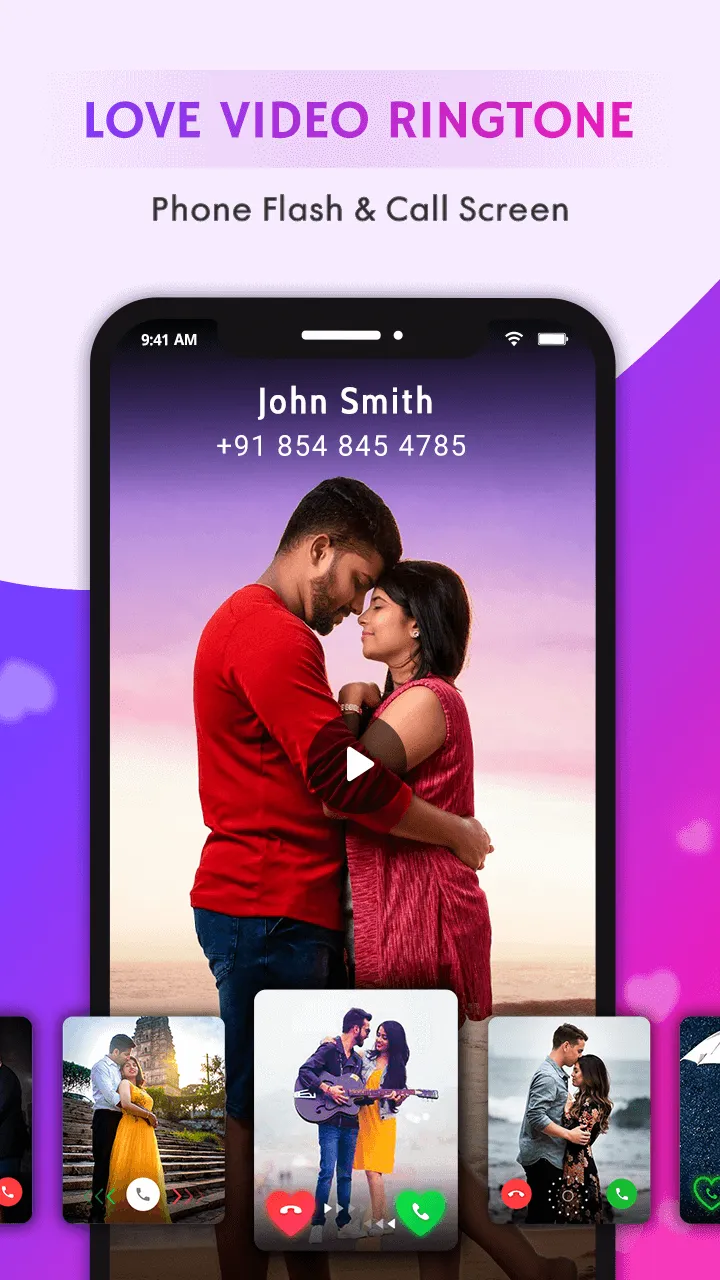 Love Video Ringtone for Incomi | Indus Appstore | Screenshot