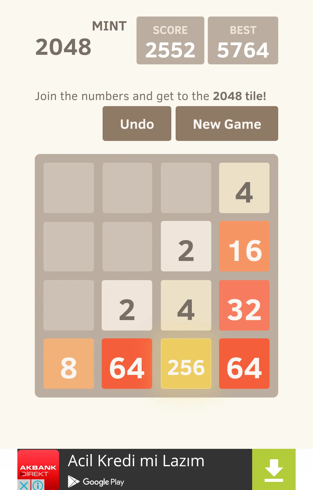 2048 Mint | Indus Appstore | Screenshot